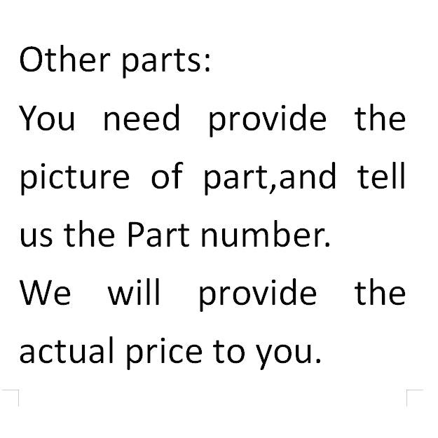 CB MG 02 1/100 Freedom 2.0 butcher spare replacement parts