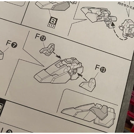 CB MG 19 1/100 OVA Unicorn butcher spare replacement parts