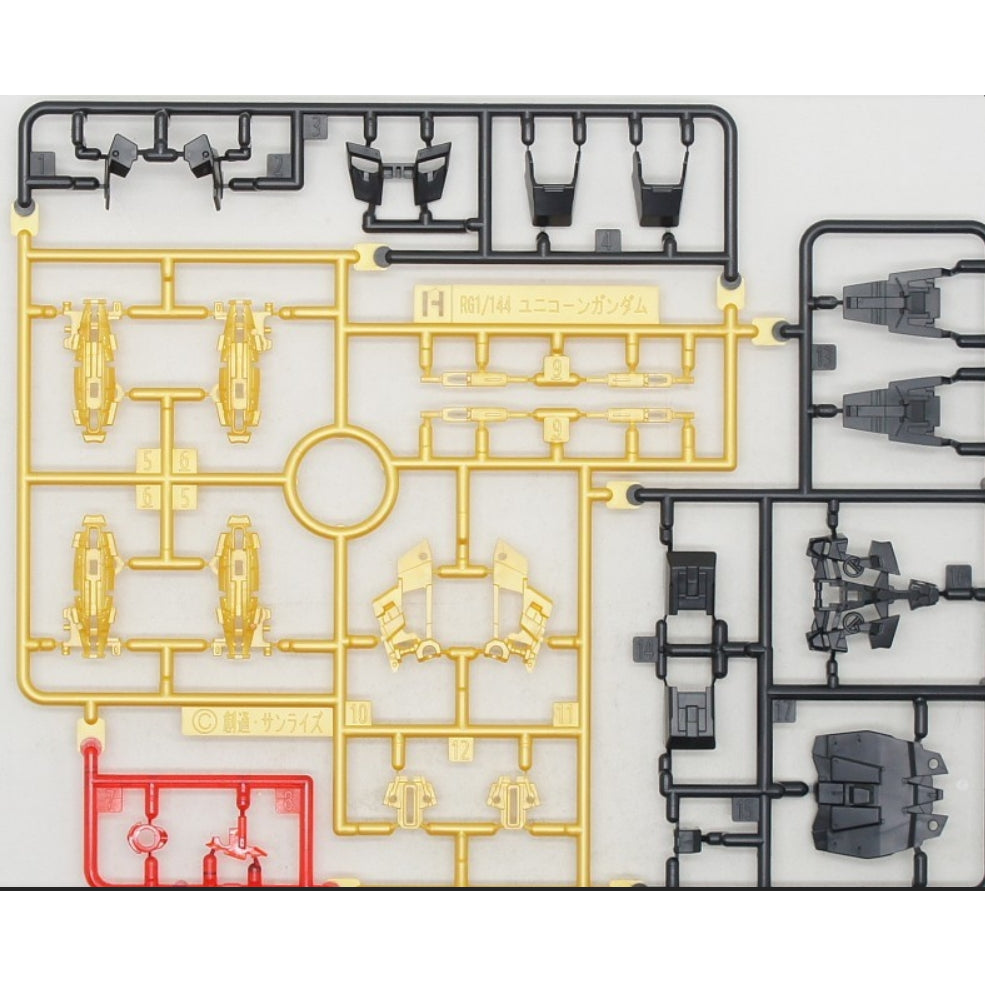 CB RG 1/144 UNICORN BANSHEE G35 Metal replacement parts