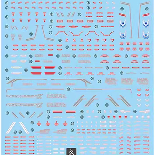 YAN FLAME Water Slide Decal GHOST HG 1/144 Force Impulse Spec 2 (YANHG059) 20250721