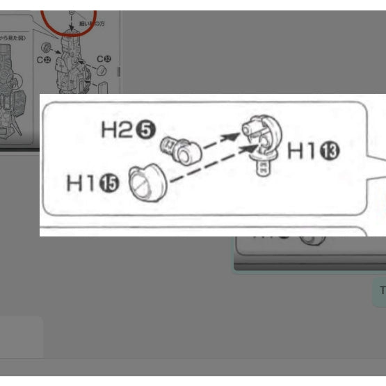 CB butcher parts for MG JESTA