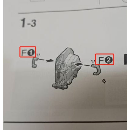 CB MG 32 butcher parts for  Zeta Ver.ka