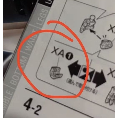 CB butcher parts for MG Deathscythe Hell