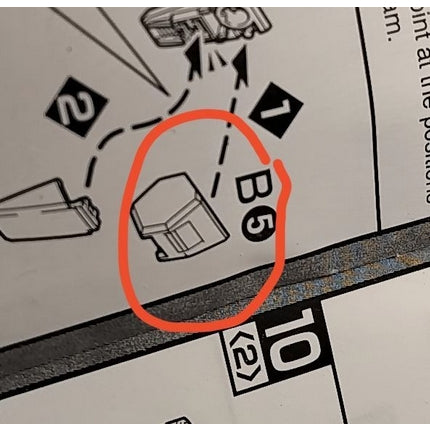CB MG 20 butcher parts for OOQ 00 Qant 00Q Full Saber