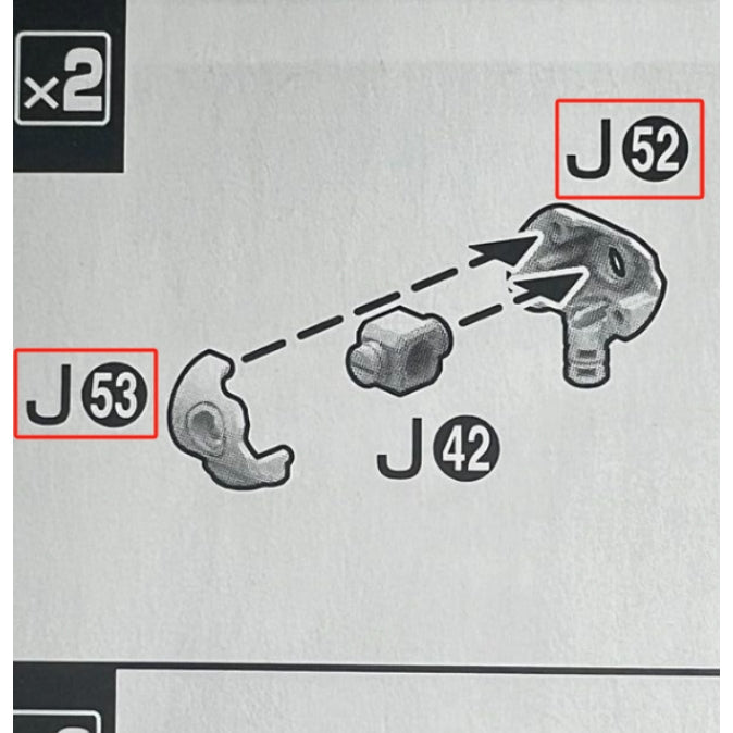 CB MG 02 1/100 Freedom 2.0 butcher spare replacement parts