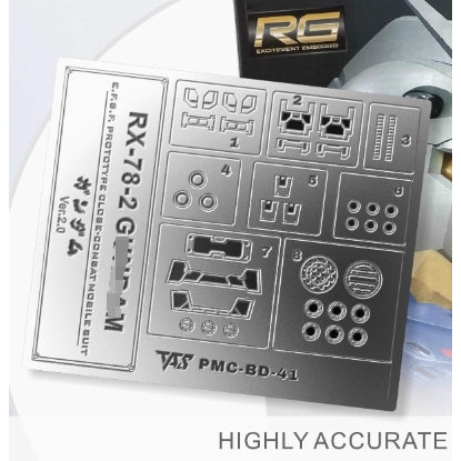 20250722 TAS Etching Parts for RG 1/144 RX-78-2 2.0