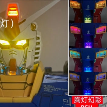 CALILY PG unleashed 1/60 RX-78-2 RX78 2.0 PGU LED SET ( Eye and Chest ) no kits