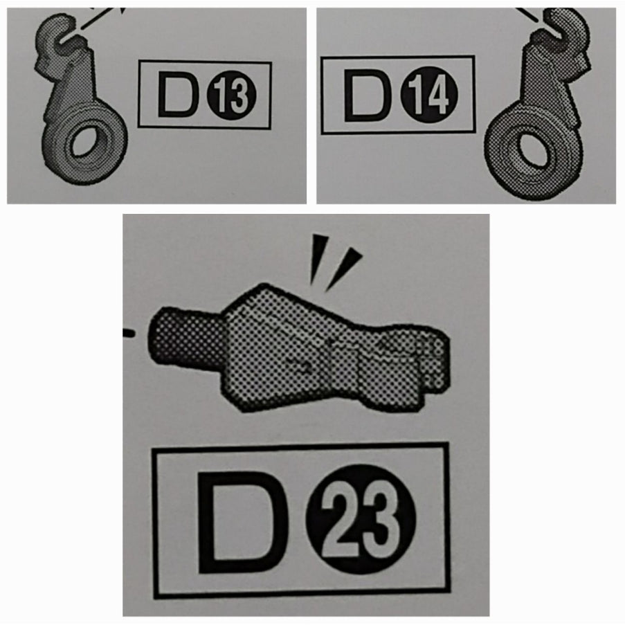 CB HG 06 1/144 butcher parts for  TWFM 07 Pharact