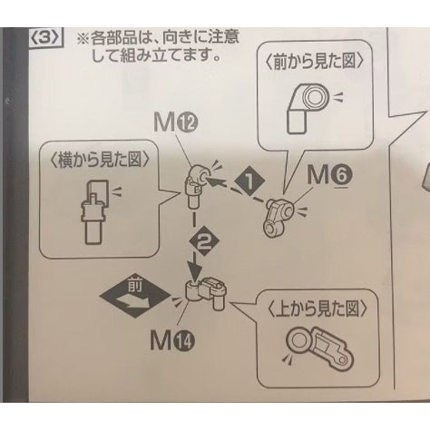 CB butcher parts for MG SHIN MUSHA