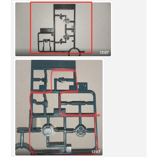 CB RG 08 1/144 butcher parts for  Banshee C5 PC10 F8 G25 J7