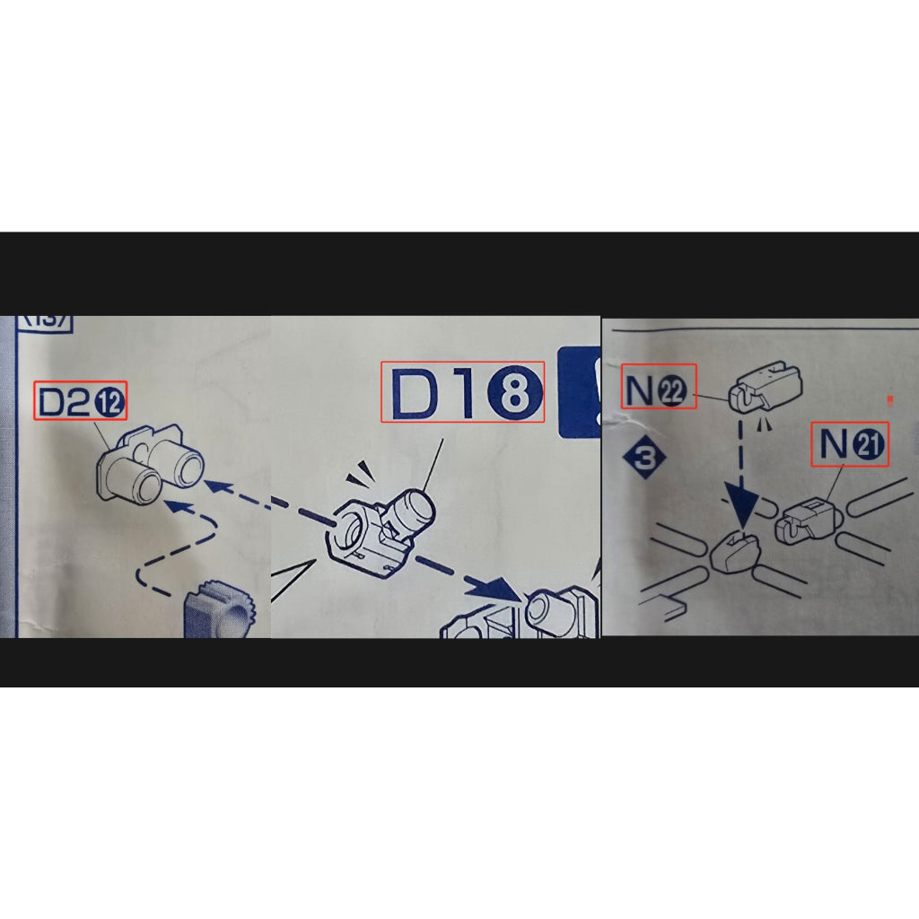 CB PG 02 1/60 butcher parts for  strike freedom