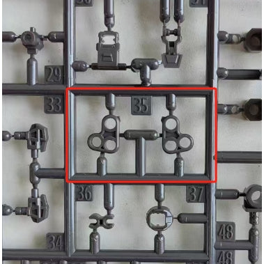 CB RG 01 1/144 Unicorn butcher spare replacement parts