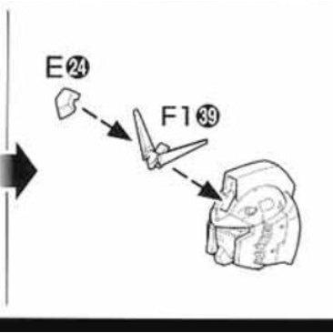 CB MG 05 1/100 RX-78-2 Ver 3.0 butcher spare replacement parts