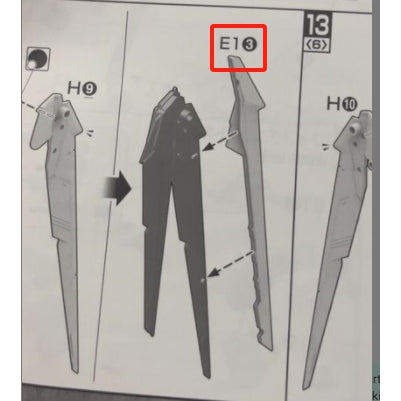 CB MG 02 1/100 Freedom 2.0 butcher spare replacement parts