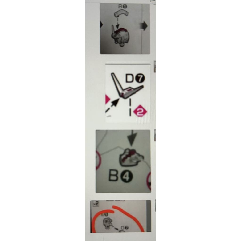 CB RG 20 RX-78-2 Ver 2.0 butcher spare replacement parts