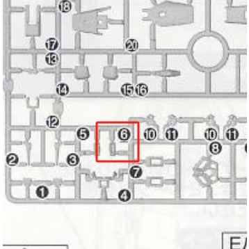 CB butcher parts for RG 1/144 Z Zeta