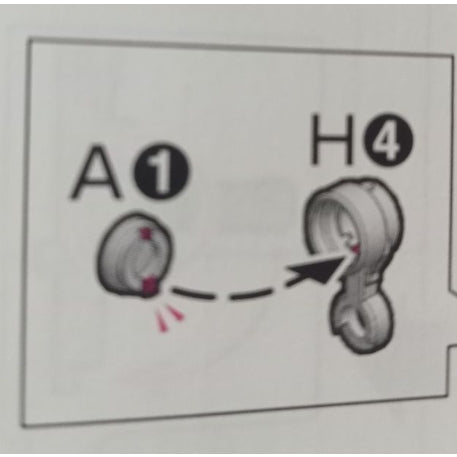 CB RG 20 RX-78-2 Ver 2.0 butcher spare replacement parts