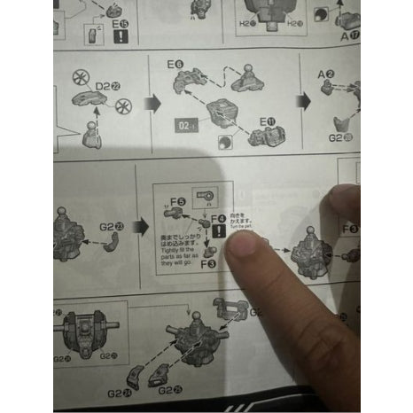 CB MGSD 21 ZGMF-X10A FREEDOM Butcher spare parts