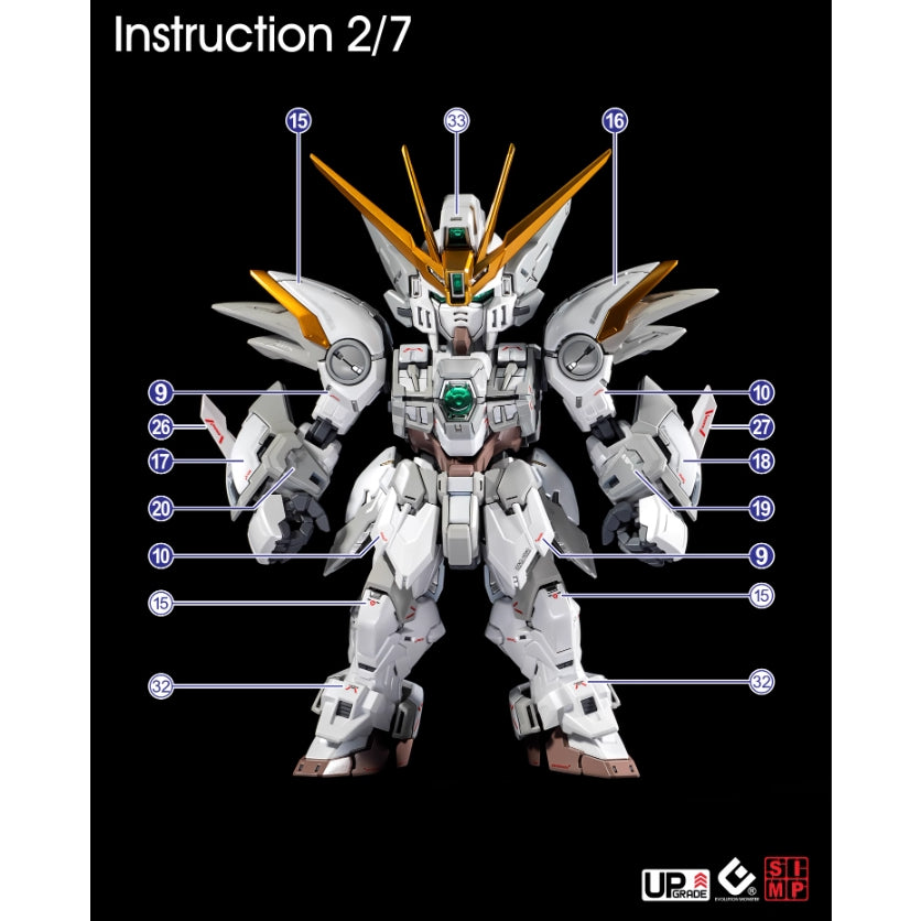 20250721 EVO Water Slide Decal for EW MGSD Wing Zero EVOMGSD003