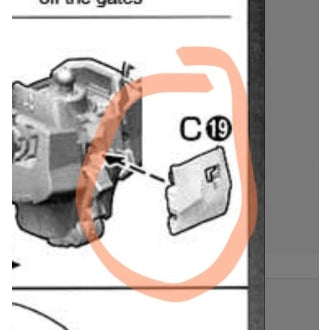 CB butcher parts for RG 1/144 Sinanju