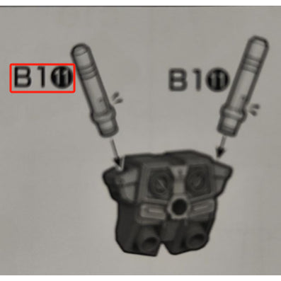 CB butcher parts for HG RX-78-2  BEYOND GLOBAL F1-2 F2-3