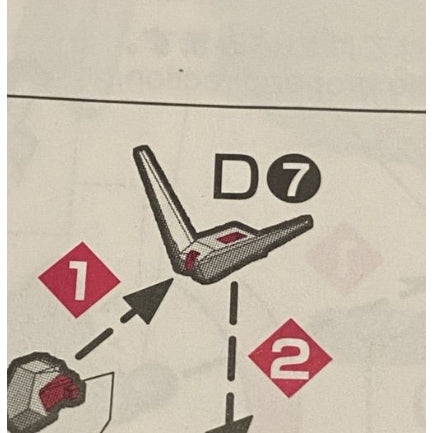 CB RG 20 RX-78-2 Ver 2.0 butcher spare replacement parts