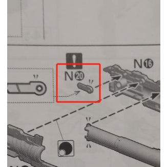 CB MG 19 1/100 OVA Unicorn butcher spare replacement parts