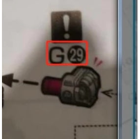 CB RG 20 RX-78-2 Ver 2.0 butcher spare replacement parts