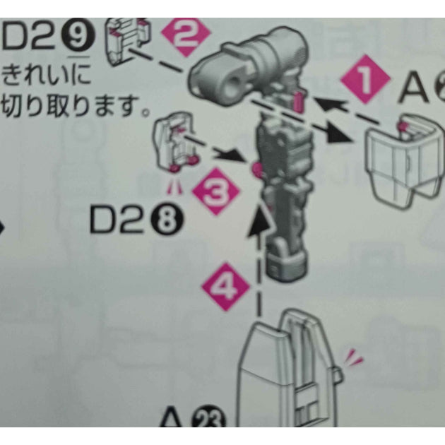 CB RG 21 butcher parts for DESTINY D1-25 and E1-17 E2-10 E2-8