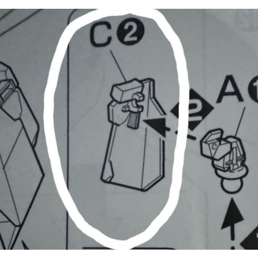 CB butcher parts for MG Unicorn Full Armor Ver Ka OVA K4 M2 N20