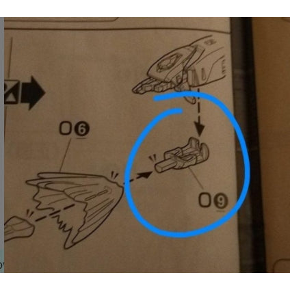 CB butcher parts for MG 1/100 Destiny Extreme Burst Mode