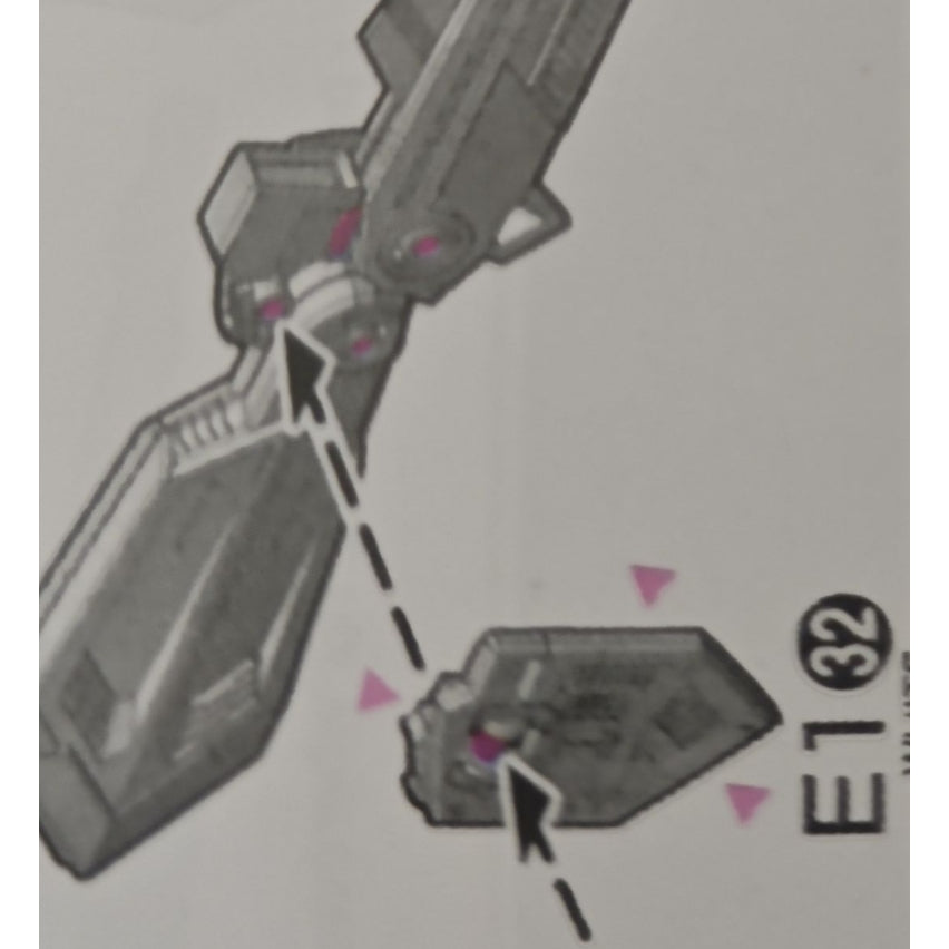 CB MGEX 01 1/100 butcher parts for  Strike Freedom