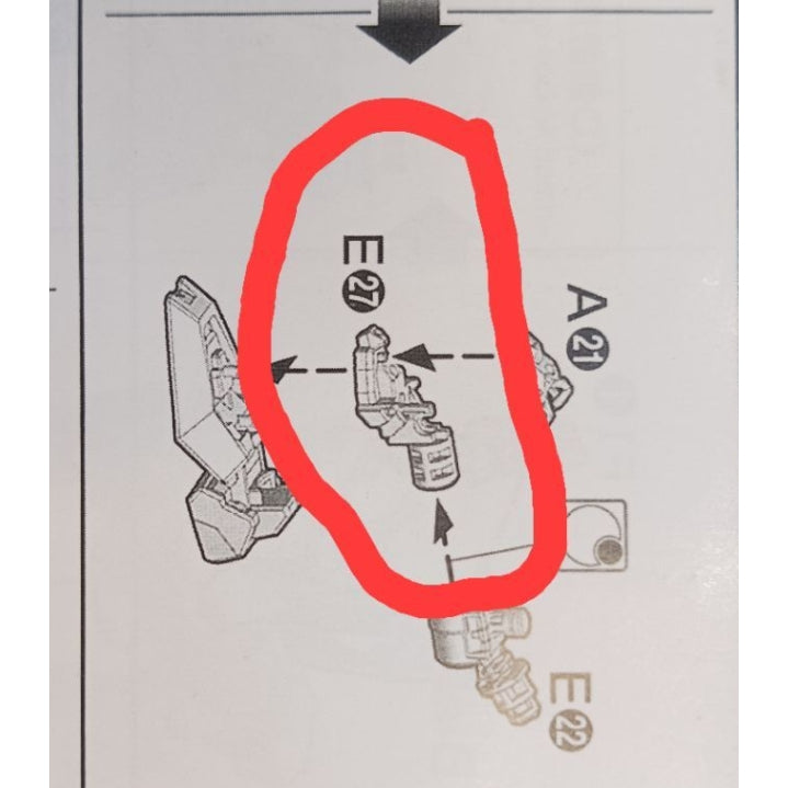 CA MG TALLGEESE 1 2 3 F C1-22 METAL replacement spare parts 20250717