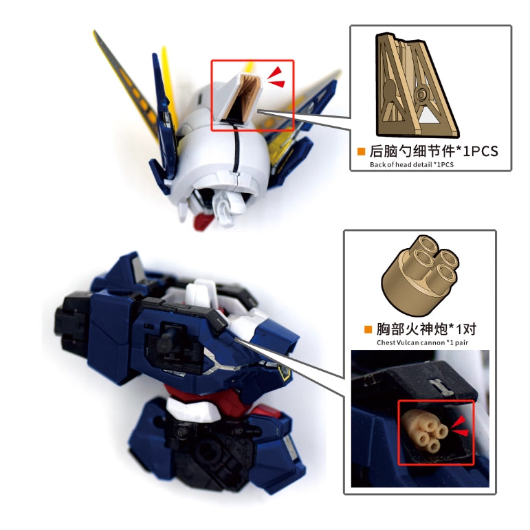 20250722 NewC MGSD Wing Zero EW Hands Shield Head Body Upgrade 3d Print Parts