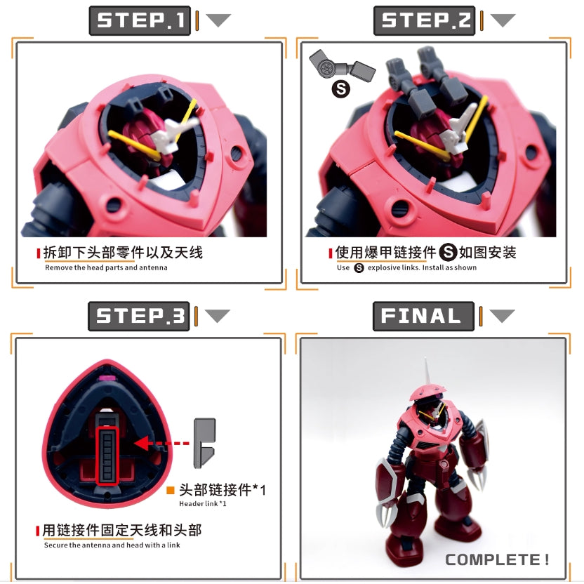 NewC HG 1/144 Z'GOK Z GOK Freedom Ver Armor Upgrade 3d Print Parts