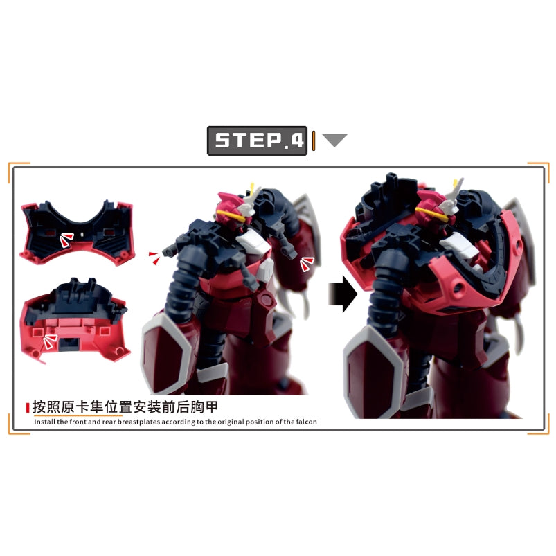 NewC HG 1/144 Z'GOK Z GOK Freedom Ver Armor Upgrade 3d Print Parts