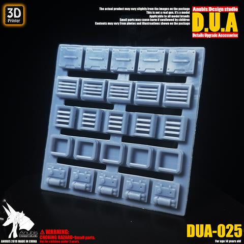 Anubis  3D Print Addon Resin Detail Up Breastplate Heat Sink DUA025 Collectibles
