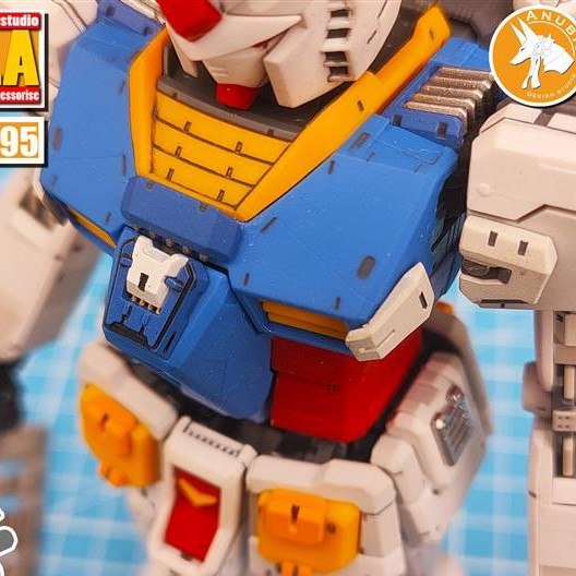 ANUBIS anime monitor heat dissipation DUA095  detail parts Collectibles