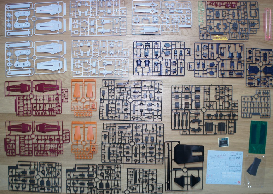 CB MG 1/100 FA78 Full Armor Thunderbolt Ver.Ka Butcher spare parts