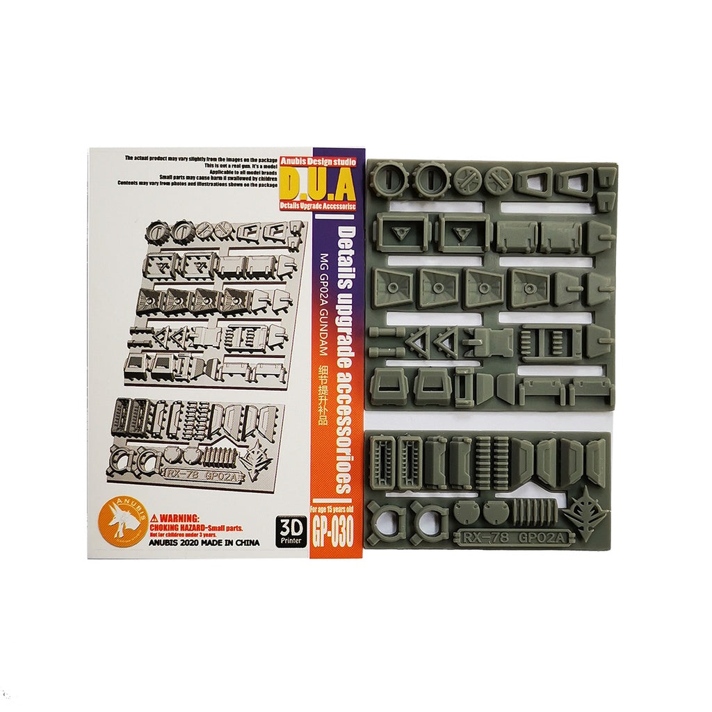 ANUBIS GP030 3D Print Detail Addon Parts For MG GP02A Collectibles