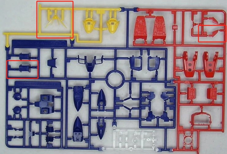 CB MG WING ZERO XXXG-00W0 butcher spare replacement parts