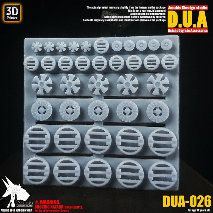 Anubis DUA021-060 details upgrade accessories Active shaft Heat sink Oil pipe Outer armor Collectibles