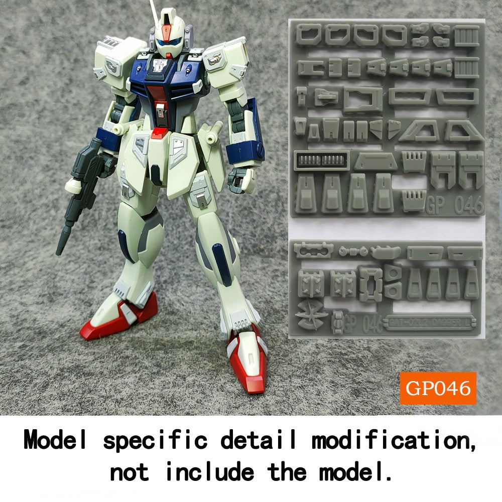ANUBIS Upgrade Parts GP001-GP050 For RG RX-93-2  Hi Nu  Hi-v  Free Gift Antenna Collectibles