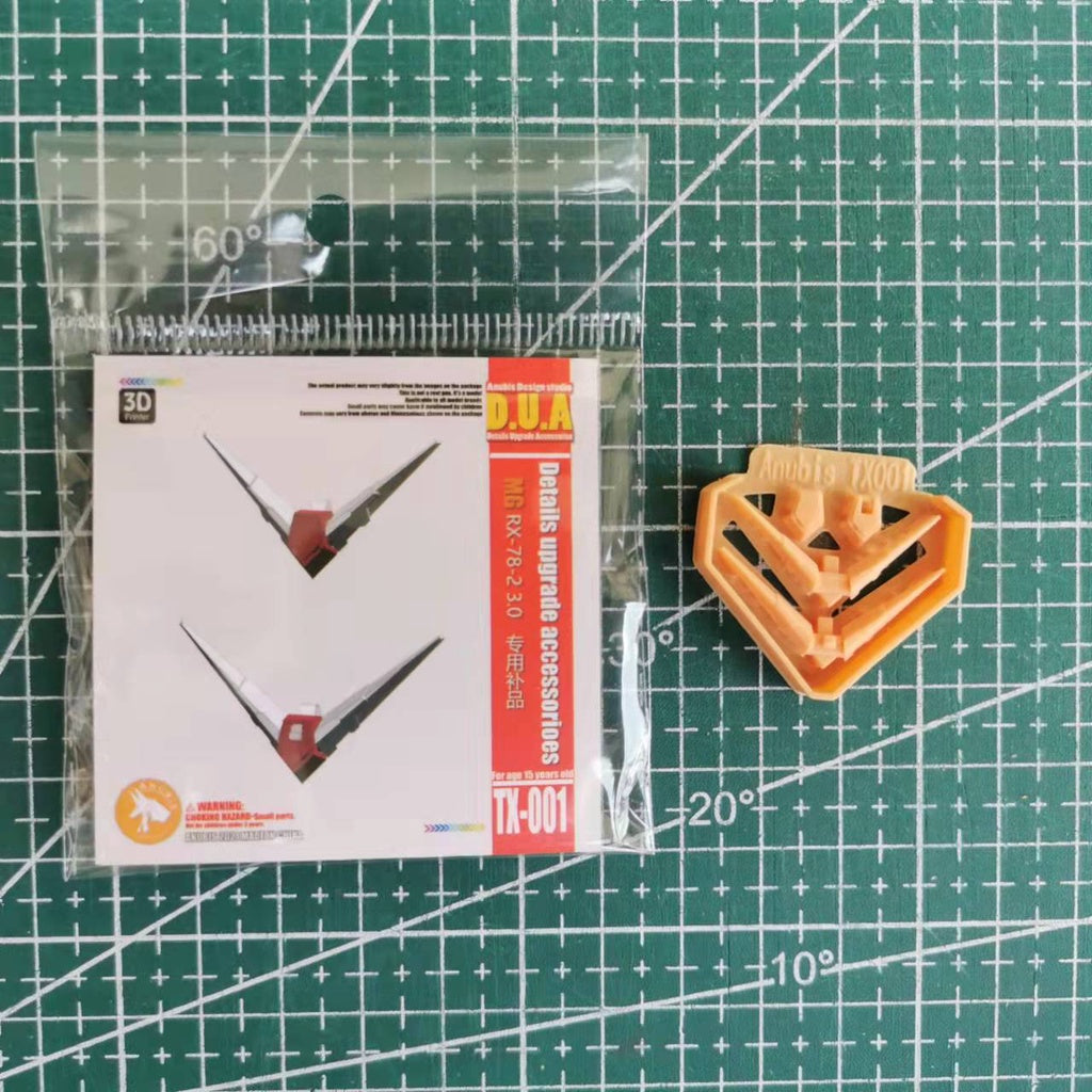 CA ANUBIS TX001 Antenna For BANDAI  MG RX-78-2 Ver.3.0 Collectibles