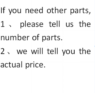 0216741 RG UNICORN Gundam Runner H Butcher spare parts [CB RG 01]