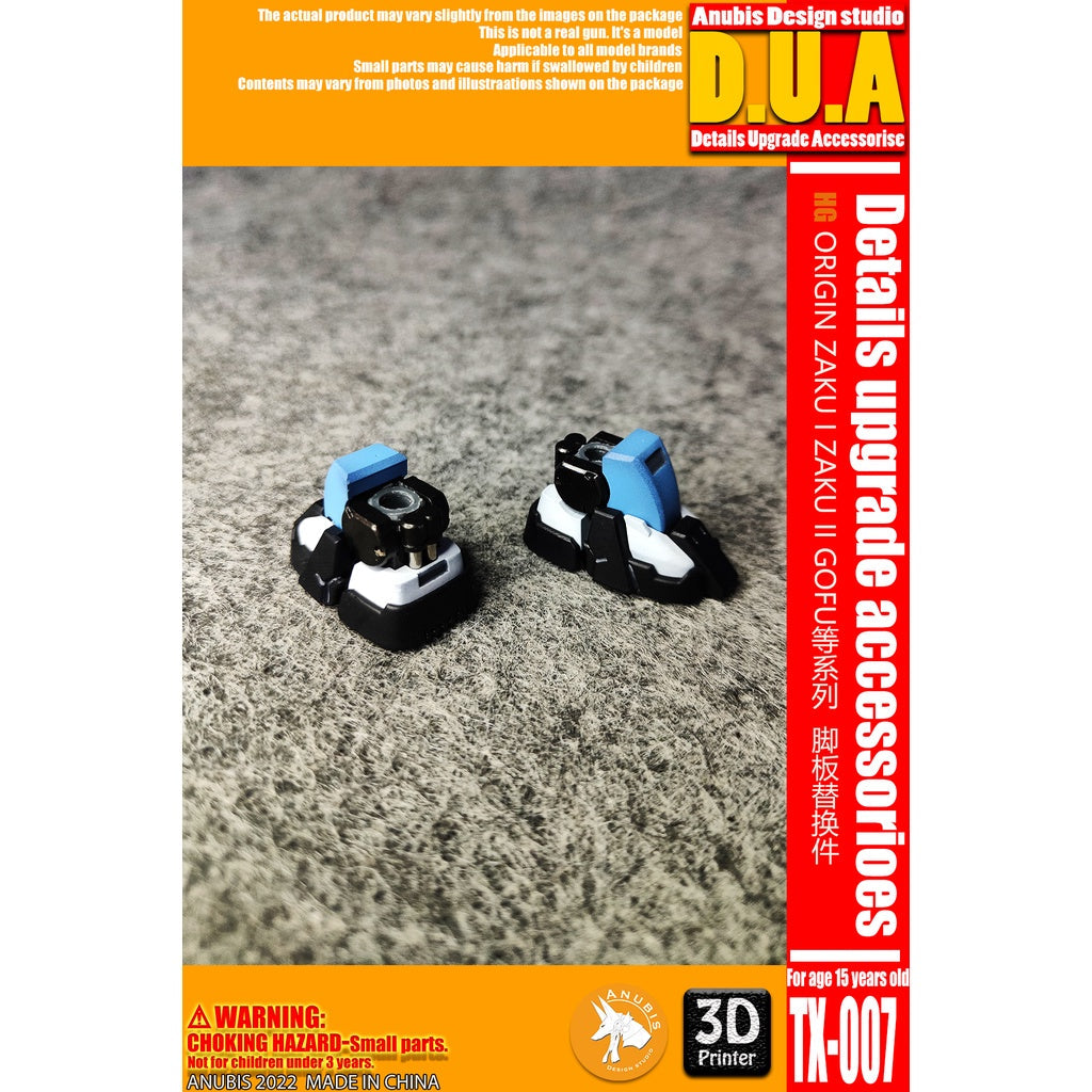 ANUBIS TX007  General Detail Parts Fit For HG ORIGIN ZAKUⅠZAKU Ⅱ GOFU Collectibles