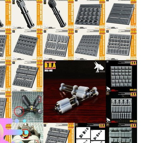 Anubis DUA001-020 details upgrade accessories reloading outer armor heat sink spout Collectibles