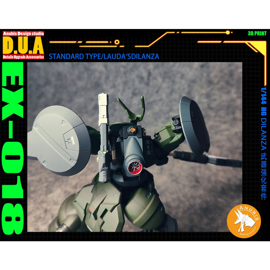 ANUBIS EX018 HG standard type  LAUDA'S DILANZA   3d Print detail parts Collectibles