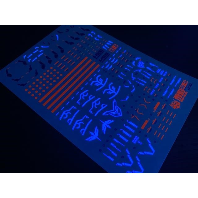 XUEYAN XY HG 16 NT-A / Sinanju Stein 2in1 Fluorescence High-Accuracy Water Slide Decals