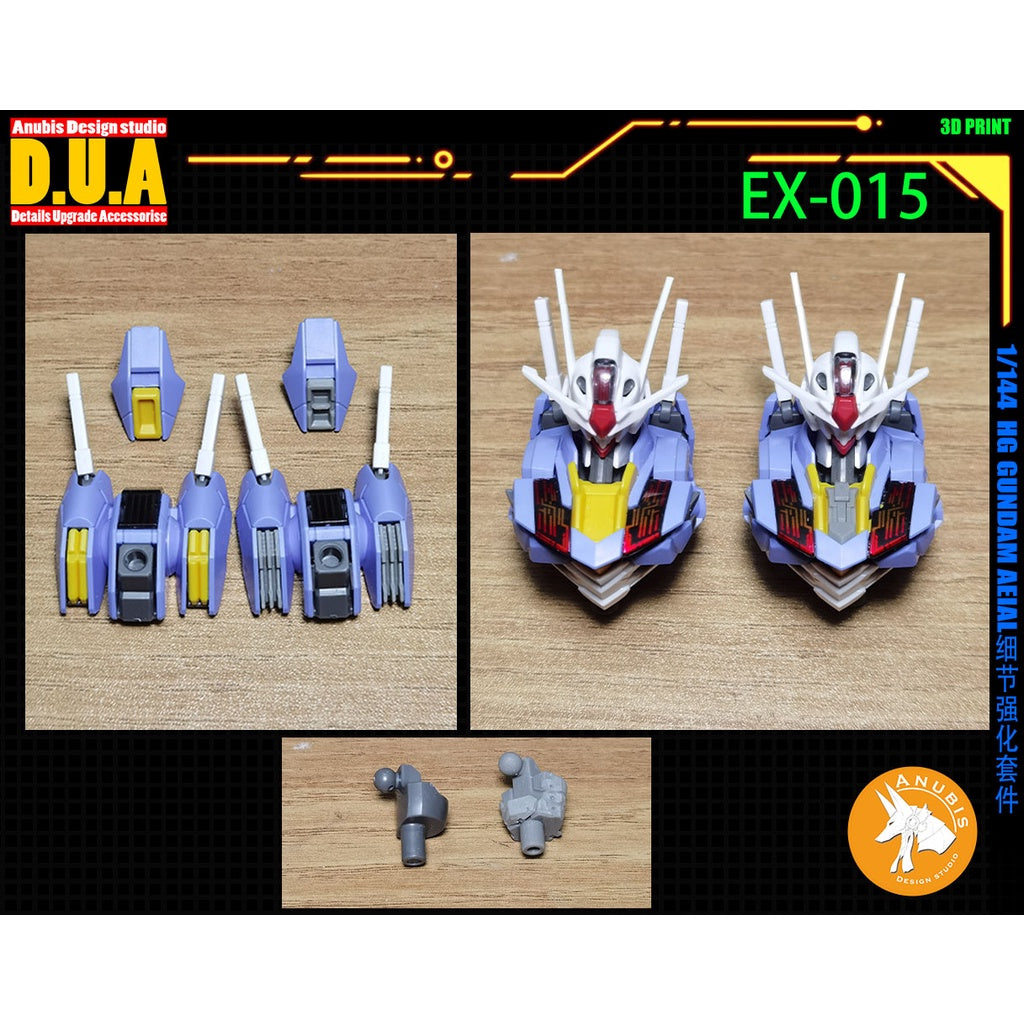 ANUBIS EX015 HG  AERIAL 3d Print detail parts upgrade Collectibles